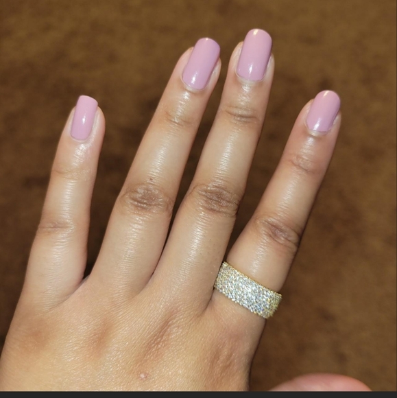 NWT gold ring with crystals - Picture 4 of 4